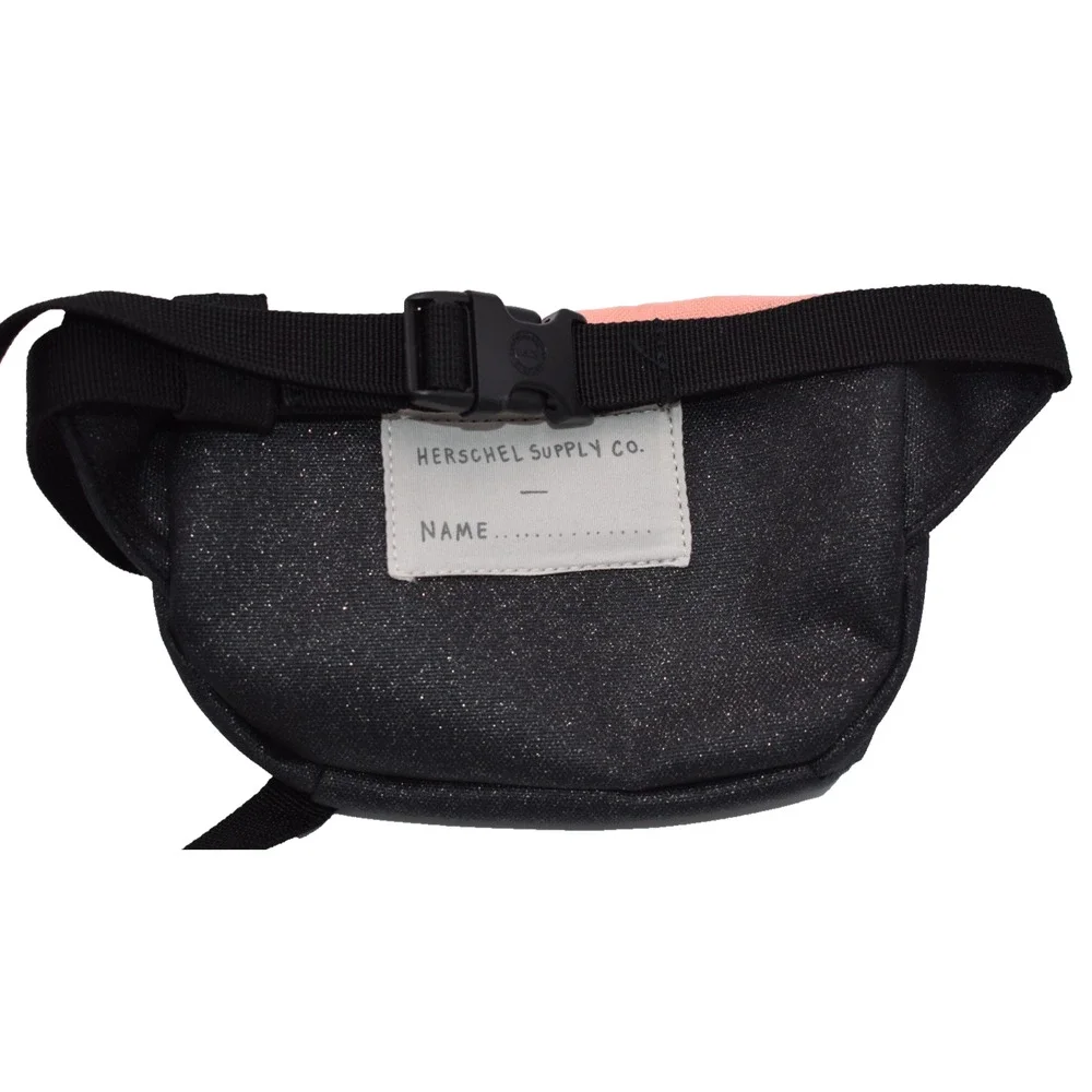 Herschel Supply Co. Twelve Hip Pack for Kids - Youth Fanny Pack - Black Glitter